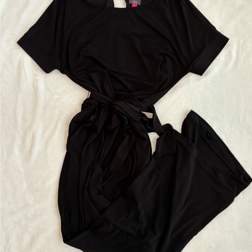 Vince Camuto black jumpsuit - Picture 2 of 5